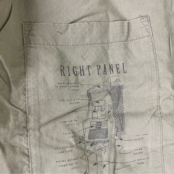 Vintage Mens Banana Republic Tactical Multi pocket Fishing Vest Men’s Sz Medium - Picture 10 of 10